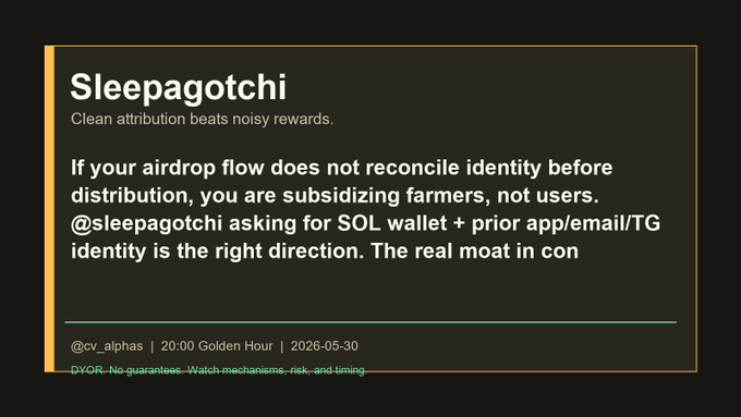 The image appears to be a screenshot of a computer screen with text that appears to be an error message or warning about air drop transactions. The message specifically mentions the importance of properly identifying users for transactions, stating that if the user's identity does not match their claimed identity, the transaction should proceed as though it was done on someone else. There are also mentions about clean transactions and how it affects the real moat in consumer crypto, which is credits or rewards rather than a direct monetary benefit from the transaction itself. The image highlights an aspect of air drop transactions that might be relevant for users to understand when engaging with cryptocurrency.