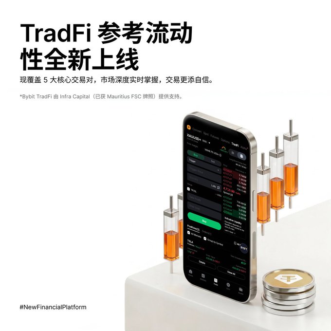 The image features a smartphone with an app displayed, which appears to be related to cryptocurrency trading or investing. The phone's screen shows various stock symbols and prices, indicating that the user might be monitoring the performance of different cryptocurrencies. The text on the image includes Chinese characters, suggesting that it is intended for users who speak Chinese or are familiar with the language.