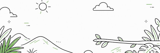 A minimalist black-and-white line-art illustration depicts a serene landscape with scattered clouds, a sun, and foliage in the corners with subtle green accents, serving as an aesthetic upgrade banner for $Marra's new Pro status on Moby.

The image relates to the post by symbolizing $Marra's promotional upgrade, using clean, premium-looking visuals to complement the announcement of enhanced visibility through banners and social features on the token page.