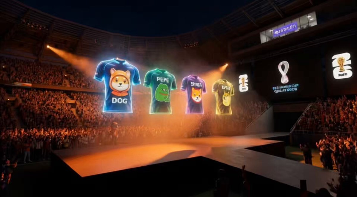 The image shows a large stadium filled with people, where four shirts are displayed on a stage for everyone to see. The shirts feature various designs such as dogs, cats, and other animals. The event appears to be related to sports or a competition, possibly involving dogs. The crowd in the stadium is engaged and watching the shirts being displayed, creating an atmosphere of excitement and anticipation.