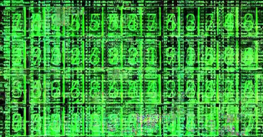 The image features a long, rectangular grid of numbers written in green neon lights. The numbers are arranged in rows and columns, creating a visually striking pattern against a gray background. The caption above the image reads "Stop with the simple trading and try believing in something. Take a deep look at SPX6900. This is the 'anti-traditional finance' movement standing up against inflation, debt, skyrocketing living costs, and loneliness."