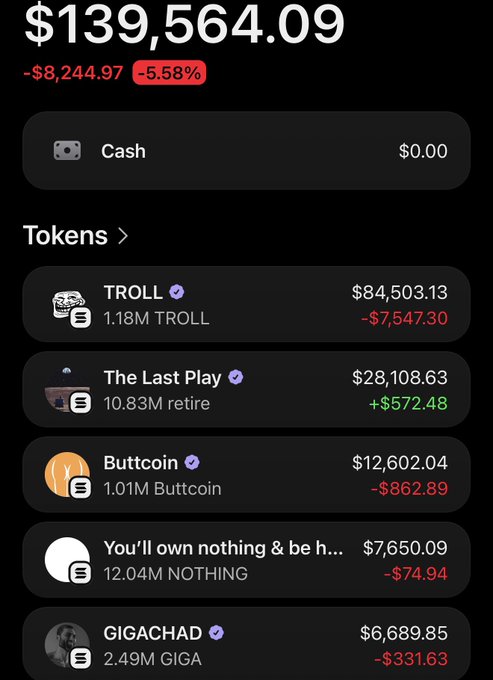 The image shows a screenshot of a cell phone screen displaying various apps and their corresponding data. The top left corner of the cell phone screen displays the amount shown as $1,139.59 for Thursday's transaction. Below this, there are several app icons on the device's home screen providing information about the transaction details or notifications from these apps. The bottom right corner shows a message alert with the words "Gigachad".