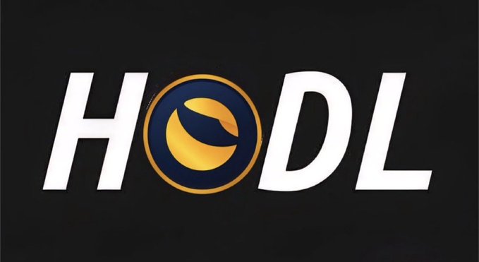 The image features a logo for HODL, which stands out against a black background. The logo consists of a circle with a yellow center and the word "HODL" written inside it. Below the logo, there are two lines of text that read "You can only choose one $CMT or $LUNC?" and "@CoinMarketTok x @terra_money @TheMoonHailey @VegasMorph @Hexxagon_io $LUNA Wormhole is now LIVE on CoinMarketTok!". The image also contains a watermark that reads "@toklisting.com/token/coinmark".