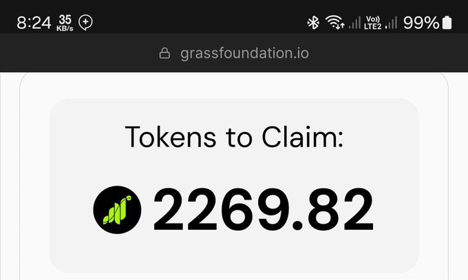 The image shows a screenshot of an online page displaying some important information, such as "Tokens to Claim" with a total of 2,639.82 tokens available for claim and the value of those tokens is $40,000. The website also provides a breakdown of the user's data: it has 15.9K organic visits and 1.7M+ wallets that are set to be claimed in the next two days.