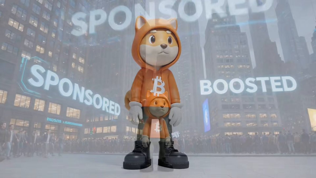 The image features a cartoon dog wearing an orange hoodie, standing next to a banner that reads "Sponsored Boosted". The background of the image shows a cityscape with tall buildings, indicating that this scene takes place in a bustling urban environment. The caption on the image suggests that there is a connection between the cartoon dog and the coinbase cryptocurrency, possibly promoting or advertising the coinbase boosters for dogs.

The text "Day 258 @coinbase $DOG chose organic growth" implies that the coinbase boosters are being promoted as an organic way to grow one's wealth without relying on complex financial systems. The image seems to be a creative marketing strategy, using a popular cartoon character and urban setting to promote the coinbase boosters for dogs.