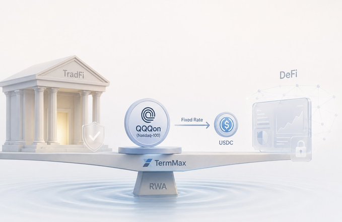 urn of water with a white circle and blue text "GOGON" on it, accompanied by a building and a floating USDC coin.