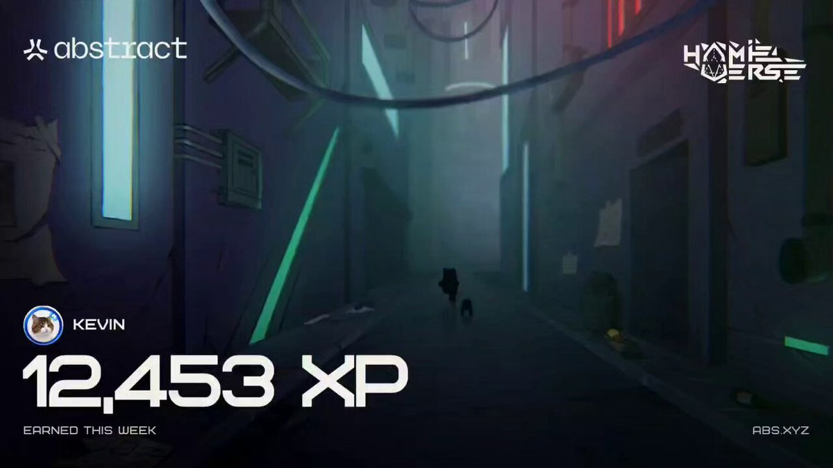 The image features a poster for an anime game called "Hawai'i Universal" with a character walking down a street at night, accompanied by neon lights. The poster includes text that reads "Not the biggest grinder but still showing up with my @hamieverse XP Card this Tuesday The art is clean and the vibes are immaculate." This suggests that the game has been well-received and appreciated by its fans.