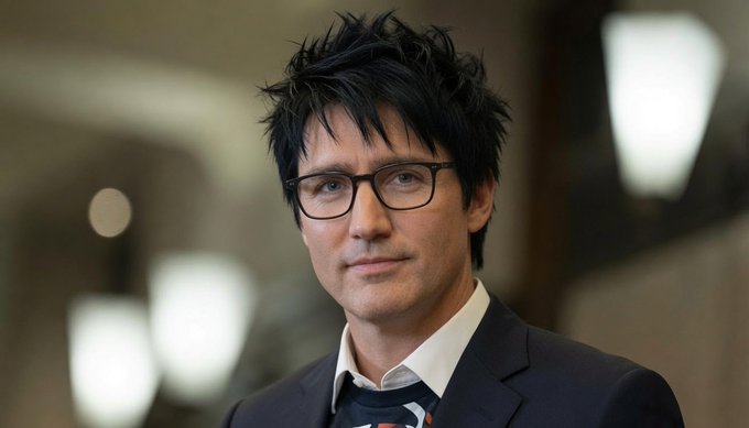 Portrait of a man with messy black hair and glasses wearing a dark suit jacket over a white shirt.