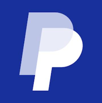 The image shows the PayPal logo (a stylized "P" in light blue and white on a dark blue background), which corresponds to the article about PayPal receiving a $53 billion acquisition offer from Stripe and Advent, with both companies expanding their involvement in stablecoins.