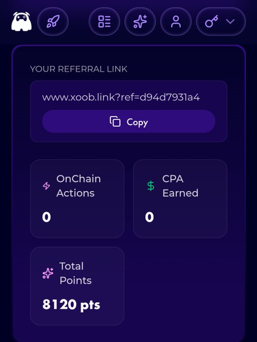 The image shows a screenshot of a phone screen displaying information about a link or connection with another person, possibly for a social media platform like Facebook. The text on the screen reads "Your referrer link", which indicates that the user has been directed to this particular page by someone else. The post also mentions that there is a total of 821 points and 0 earned, suggesting that the user may have received some form of reward or recognition for their connection with another person.