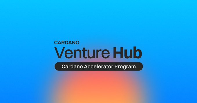 In the image, a logo for Cardano Venture Hub is displayed against a blue background. The company's focus appears to be on real-world trust verification through the application of cardano blockchain technology. This process includes the registration of teams using the platform as well as the verification of origins and traceability data in order to prove the truth of real-world information. The text at the bottom of the image reads "2/ Applications are open for the Fall 2026 cohort: Real-World Trust on Cardano. We want to hear from teams using Cardano to verify origins, trace data, and prove the truth of real-world information." This implies that the company encourages teams to participate in their application process and collaborate with them in verifying trust in a digital context.