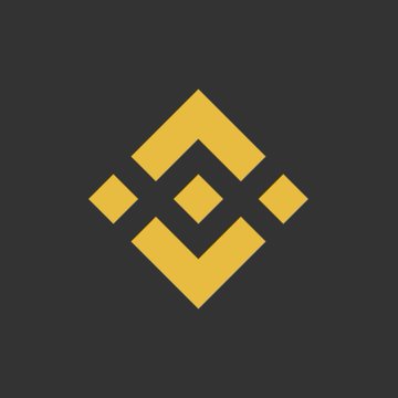 The image shows the Binance logo in its signature yellow and black color scheme, a geometric diamond-shaped design. The logo represents the cryptocurrency exchange mentioned in the post, which discusses Binance addressing a PHP security vulnerability before an official patch was released.