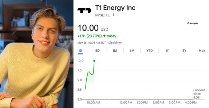 The image is a collage featuring a man smiling next to an image of a graph with various stock symbols, possibly representing different stocks or companies. The man's expression suggests that he might be interested in learning more about these stocks or making decisions related to investing his money. The context behind the image could be one where the person has recently conducted research on the market and is eager to share their findings with others, or they may simply enjoy studying stock markets as a hobby.