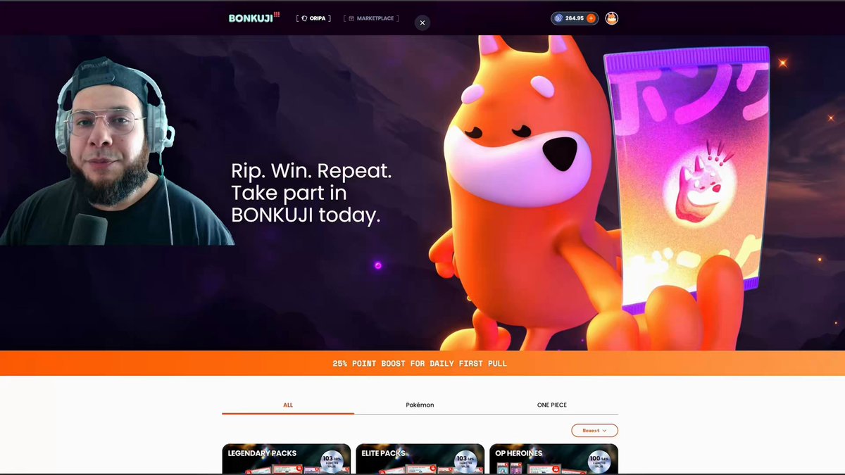 The image features a website called "bonkiju" with an orange cartoon dog as its main attraction. The website has a white background, which contrasts nicely with the vibrant orange of the cartoon dog. Below the cartoon dog, there's text that reads "Focus on what is in the image and how it relates to the post". This suggests that the image might be related to the content displayed on the website or could serve as an advertisement for the site.
