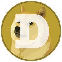 A Dogecoin logo featuring the iconic Shiba Inu dog overlaid with the "D" symbol on a gold coin background. The image accompanies reporting on Dogecoin's declining 2026 trading volumes, which have fallen to $360–380 million daily from over $1 billion earlier in the year.