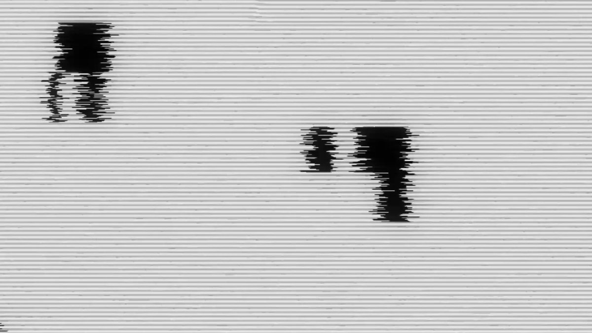 The image features a close-up of two black lines against a white background. The text "BTSE Crypto Talk Show Episode 3 Goes Live" is displayed above the image, indicating that the photo was taken during an episode of the BTSE Crypto Talk show. The caption below the image reads "Focus on what is in the image and how it relates to the post".