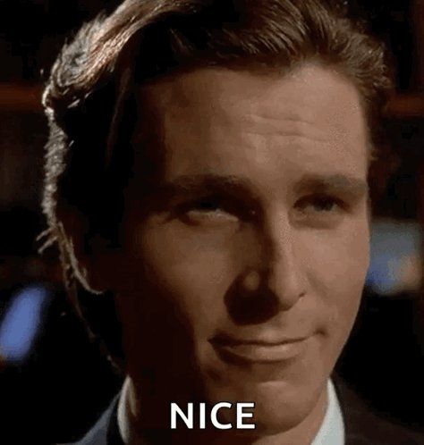 iced coffee with a smiley face and the word "nice" written below it, accompanied by a blurred background of a person's head.