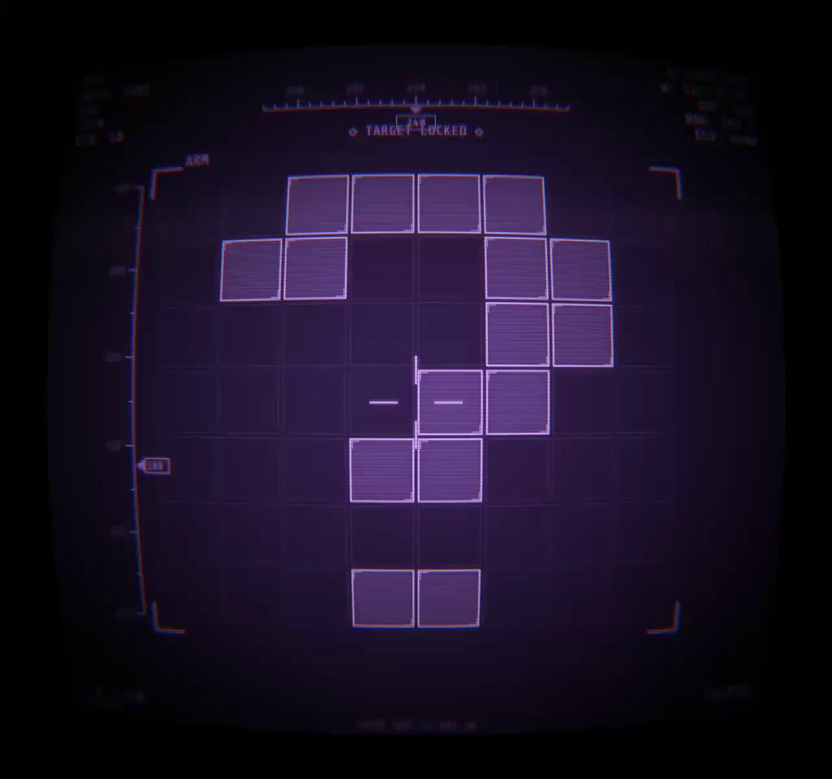 The image shows a computer screen with a purple square containing an unknown symbol, possibly a question mark or a puzzle piece. The background of the image is black, which contrasts with the purple color of the symbol. The text "Early NFT alphas @theBioms by @timsouw Supply and mint details" suggests that this image might be related to a discussion about early NFTs or a project involving puzzles and symbols.