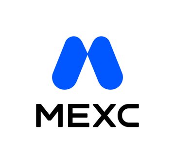The image displays the MEXC logo, featuring a stylized blue "M" symbol above the bold black "MEXC" wordmark. It serves as a visual identifier for the cryptocurrency exchange mentioned in the post, which announces a leadership addition with Robert joining the company.