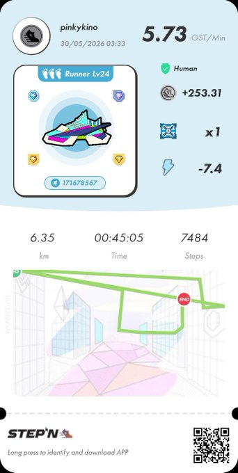 The image features a screenshot of an electronic device, possibly a mobile phone or tablet screen displaying some sort of app. The main focus appears to be related to step tracking or fitness goals. The displayed information includes steps taken, calories burned, distance traveled, and heart rate. Additionally, there is a map showing the individual's route and progress in the exercise program. The image also has watermarks for Step N and the creator, indicating that it might be a part of an app designed to help people track their fitness activities or set goals related to health and wellness.