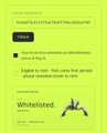 A mobile app interface on a green background displays a forum thread titled 'How to Securely Store Litecoin Offline From Hackers' with a 'Whitelisted' section showing a graphic of three figures.