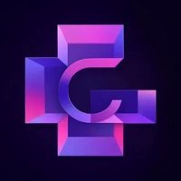 A stylized "G" logo in purple and pink gradient tones is displayed, serving as the visual branding for the Genius token (GSTOCK) referenced in the post as a strategic benchmark and emerging meme on the Genius launchpad.