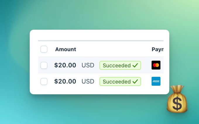 The image shows a payment interface with two successful transactions of $20.00 USD each, one paid via Mastercard and the other via Amex, accompanied by a money bag emoji. This reinforces the post's message of "Enroute to massive levels confirmed LFG" by visually showcasing completed payments and symbolizing financial growth or incoming profits.