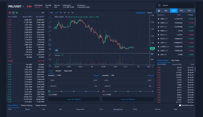 The image features an interactive trading dashboard that shows various stock market data, including Bitcoin prices displayed as bars against a blue background. A dropdown menu below the charts displays different cryptocurrency mining services, such as "PRL" for Bitcoin Mining Rental or '5090' for a specific type of GPU Card used by miners. The user interface provides information on how much they can earn per hour and what costs to factor in while mining Bitcoins, emphasizing that mining alone does not lead to immediate wealth; one must consider time, effort, and expenses involved.