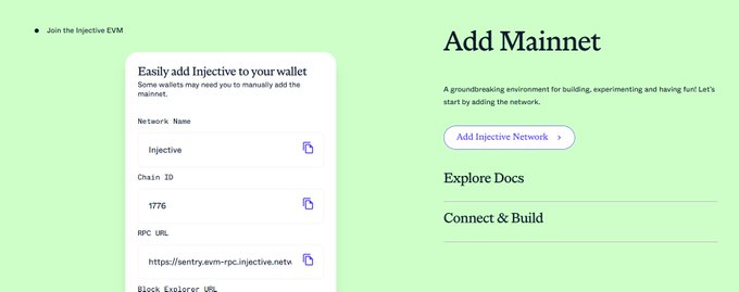 The image shows a screenshot of an app called "Add Mainnet" that allows users to easily add a new network to their wallet, connect to it, and start building right away. The app has been described as having a simple and intuitive user interface, which makes it easy for developers to onboard the network in seconds. It also provides information about the network's status and how to connect to it. The post suggests that this app could be useful for those who are new to cryptocurrency or want to explore the world of crypto more easily.