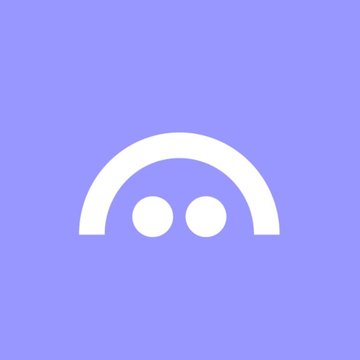 A white arched logo with two dots resembling a simplified face appears on a purple background, representing the Aave brand. The minimalist design accompanies news about Aave founder Stani Kulechov considering a token burn as part of the upcoming Aavenomics 3.0 update.