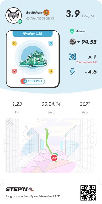 The image shows a step counting app that displays various information about its users. The main feature of the app is the Step Tracking Progress (STP) button at the bottom center of the screen, which tracks the user's steps taken each day. The app also provides details on the distance covered by the user and the calories burned during their walks or runs. Additionally, the app shows the progress towards reaching a specific goal for daily walking or running. It includes useful icons such as the Start button, which initiates a step counting activity, and the Checkbutton for displaying information about the walker's progress on a map of the city they are in. Overall, the app provides detailed feedback to its users to help them achieve their fitness goals while making it easy to navigate through the various sections by pointing out the focus areas with the arrow symbol located at the bottom center of the screen.