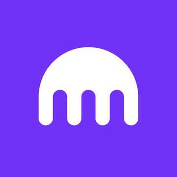 A simple white icon resembling a stylized jellyfish or rounded figure with three short legs, centered on a solid purple background.