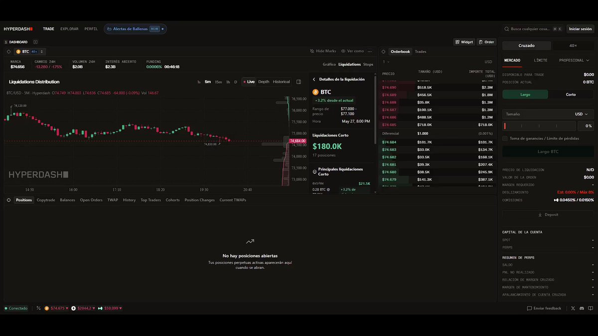 A computer screen displays an excel spreadsheet with financial data about cryptocurrency trading. A message indicates that a whale (massive trading fund) will be liquidated shortly at 382.86 BTC. The specific position size of this whale is $81.44, and its time is approaching 0.19. As the price of Bitcoin drops by 0.2% before the whale is liquidated, it implies that an investment in Bitcoin would lose value significantly.