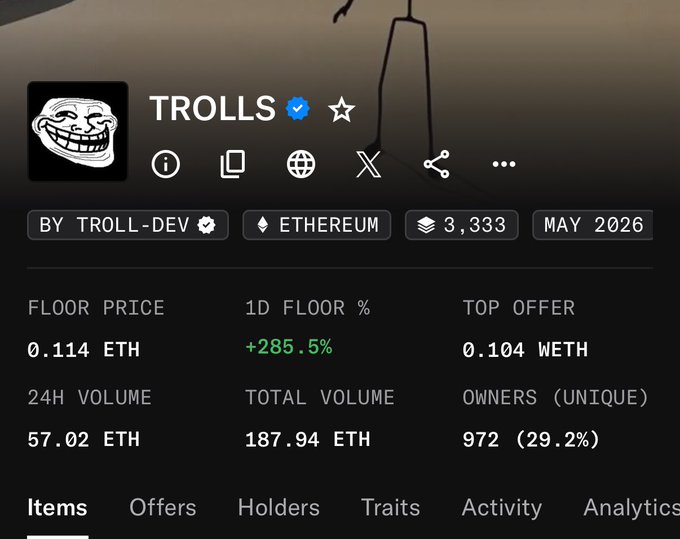 The image features a screenshot of an e-commerce website with information about Bitcoins and Ethereum listed in the top left corner. The title appears to be "Trolls" while prices, quantities, and other details are displayed below. It looks like there's some kind of sale or promotion involving these digital currencies on the website, with options for users to buy Bitcoin or Ethereum. The text suggests that it is a paid Kols option, as indicated by the number 0.84.
