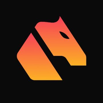 A stylized dragon logo with an orange-to-red gradient on a black background, representing the Derive ($DRV) protocol, which has proposed increasing DRV buybacks to 50% of protocol revenue.