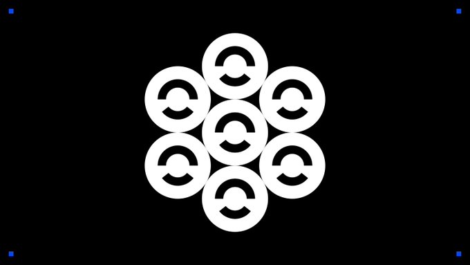 The image features a logo for a company named Chainlink that has been around for seven years. The logo consists of a circle filled with white circles, which are arranged in a pattern. This design represents the company's commitment to building a strong foundation for on-chain markets and their dedication to providing reliable data, proof of reserves, and interoperability. The image is accompanied by text that reads "Congratulations to @chainlink on 7 years of building a foundational infrastructure for on-chain markets. As tokenized RWAs scale, reliable data,proof of reserves, and interoperability become essential to institutional adoption".