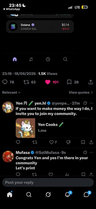 The image shows a social media app with several posts displayed, including one from Max who has engaged another user named Lyxx. The post also mentions that they are giving each other a win. There are multiple people involved in this interaction, including Lyxx, Max, and some other users. The post is titled "Max engaged Lyxx,pls give me a win brother BakyXRTtW2cdivHrqoENQhSfaMjGLRgDudV8QSBGcKNf God bless you and I’ll keep supporting".
