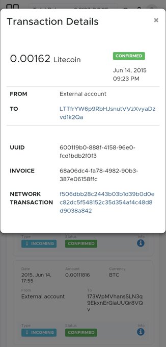 The image shows a screenshot of an Excel spreadsheet containing information related to bitcoin transactions, such as transaction amounts and dates. It also displays details about a transaction that was confirmed earlier this year, which focused on Litecoin being sent from external account to internal account, including a transfer of 0.001LTC to LTCV3LKVHG. The image is accompanied by text in the caption box that provides further context and explanation regarding the transaction history.