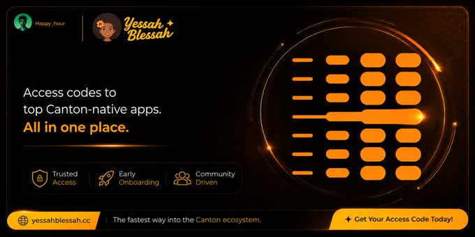 An advertisement for 'Yessah Blessah' promoting access codes to top Canton-native apps with text reading 'Access codes to top Canton-native apps. All in one place.' and 'Trusted Access, Early Onboarding, Community Driven'.