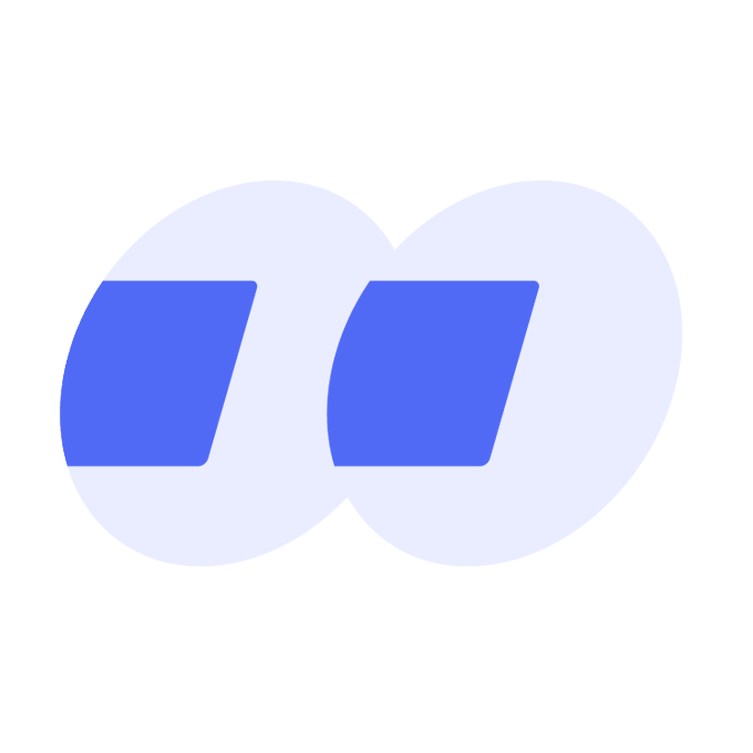 Two light blue speech bubble shapes containing purple quotation marks, visually representing the "game-changing" thesis about FOMO and memecoin culture. The quotation mark icon emphasizes the definitive nature of the claim being made about crypto's evolving landscape.