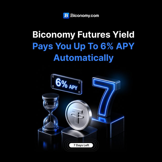 The image features a clock with a timer showing 7 hours remaining before the time runs out. The text above the clock reads "Your futures margin is just sitting there. Why isn'