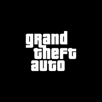 The image displays the iconic white "Grand Theft Auto" logo on a black background, which connects to the post by referencing the GTA franchise in association with the account @Backpack.