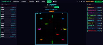 In this image, a game titled "verfy" is being played by an AI powered by Machine Learning techniques. The game appears to be designed for early adopters of new blockchain technology or crypto enthusiasts who are interested in exploring the next wave of cryptocurrency platforms. The AI uses data from a popular betting site called "promdict.ai/snake" and other social networking sites to make its predictions about future trends in the market. This information helps users make informed decisions, potentially resulting in rewards for those who accurately predict market movements or emerging crypto projects.