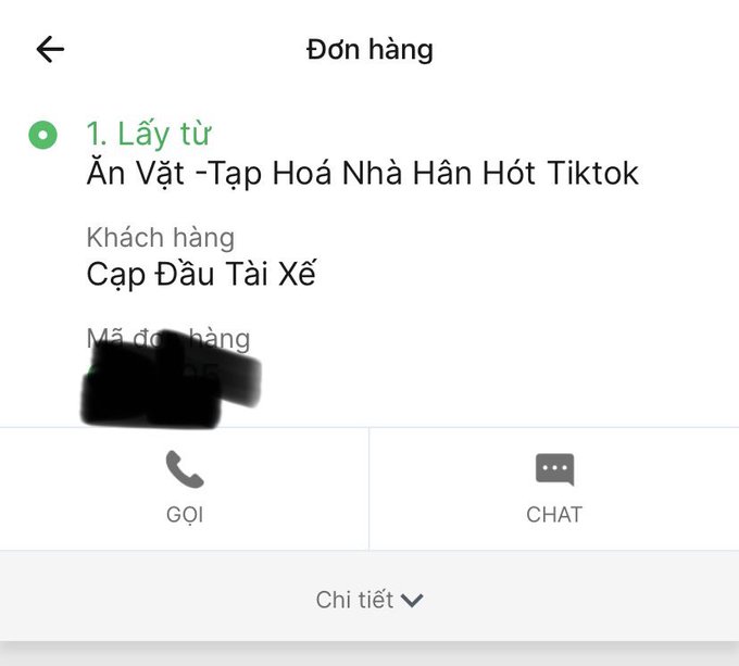 The image shows a message displayed on someone's phone screen that reads "Don hang". There are multiple messages visible, including an incoming call from another person who has their name displayed at the top of the conversation. The names shown here include "Khoi", "Sốnh", and "Cóng Bây".