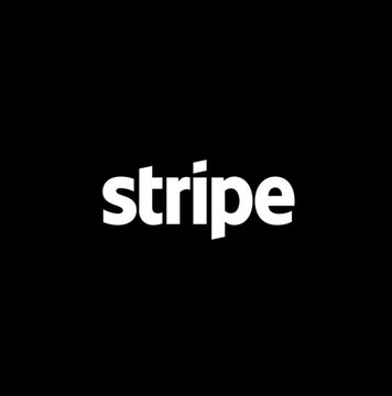 The image shows the white "stripe" logo on a black background, representing the fintech company Stripe, which is reportedly in talks to acquire OpenRouter for close to $10 billion.