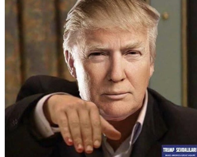 The image depicts a man wearing a suit and tie, pointing his fingers at someone in front of him. Below this central scene is a caption that says "The Trump family made $2.3B from crypto with almost no risk". This suggests that the main subject of the image might be related to cryptocurrency or digital currency, possibly tied to Trump's influence on the market or the rise of digital assets. The text also mentions a loss of money, which could indicate a negative financial situation associated with the topic of discussion in the image.