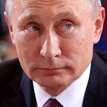 This close-up image shows Russian President Putin, whose recent signing of a cryptocurrency regulation law is highlighted in the accompanying post. The image directly illustrates the individual mentioned in the text.