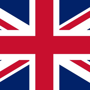 The image shows the Union Jack flag of the United Kingdom, symbolizing the UK's role in pioneering the world's first interbank transactions using tokenized pound deposits involving major banks like Lloyds, NatWest, and Barclays.
