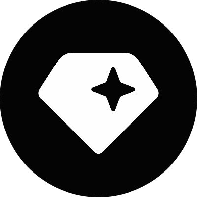 A black circular icon featuring a white diamond/gem shape with a four-pointed star inside, serving as the TON/GRAM (Toncoin) cryptocurrency logo. The image is part of a daily posting series expressing bullish sentiment toward TON reaching $10.