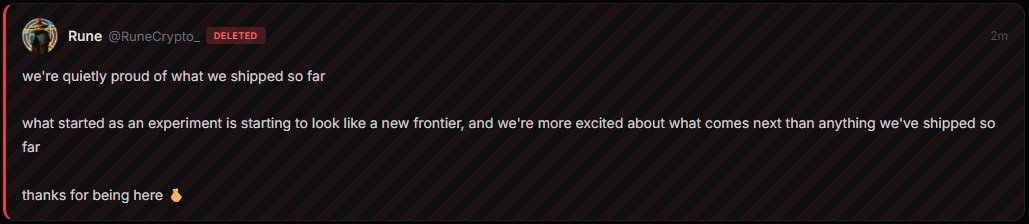 This text refers to a meme that appears to be posted on Twitter. The meme features a person who has shared their thoughts about the new bundled slop shill of the Rune Cryptocurrency. They are acknowledging the hype around the product, stating that they didn't know it was a shill at first, but eventually became a fan after discovering its potential usefulness in certain situations. It seems to be directed towards the Social Media Manager who posted this meme on their Twitter account.